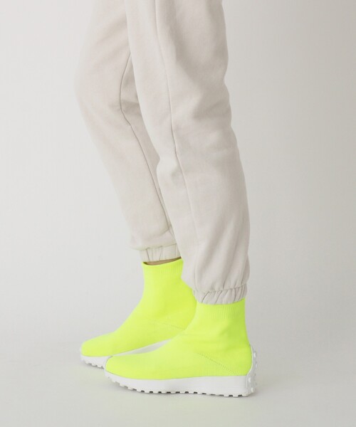 ESPERANZA（エスペランサ）の「◆【KLC BY esp】ハイカットニットスニーカー（スニーカー・レディース・イエロー系2/アイボリー系2/ブラック系2・M/L/LL/S）」の4枚目の写真