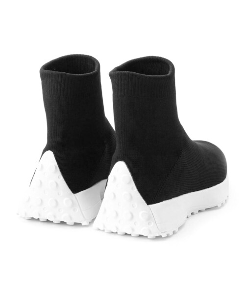 ESPERANZA（エスペランサ）の「◆【KLC BY esp】ハイカットニットスニーカー（スニーカー・レディース・イエロー系2/アイボリー系2/ブラック系2・M/L/LL/S）」の7枚目の写真