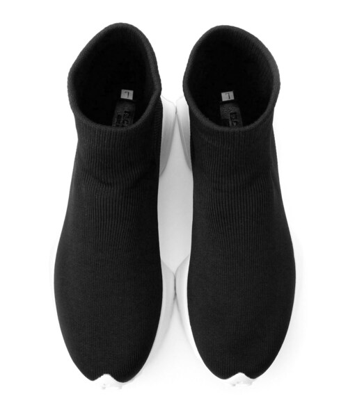 ESPERANZA（エスペランサ）の「◆【KLC BY esp】ハイカットニットスニーカー（スニーカー・レディース・イエロー系2/アイボリー系2/ブラック系2・M/L/LL/S）」の5枚目の写真