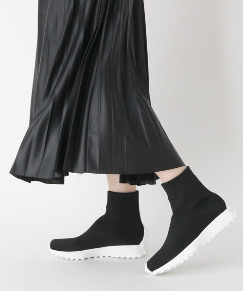 ESPERANZA（エスペランサ）の「◆【KLC BY esp】ハイカットニットスニーカー（スニーカー・レディース・イエロー系2/アイボリー系2/ブラック系2・M/L/LL/S）」の10枚目の写真