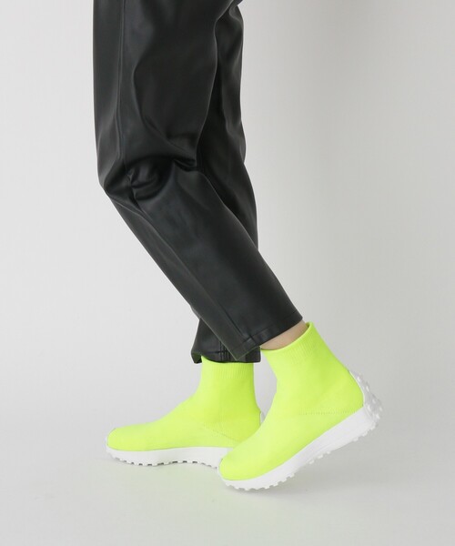 ESPERANZA（エスペランサ）の「◆【KLC BY esp】ハイカットニットスニーカー（スニーカー・レディース・イエロー系2/アイボリー系2/ブラック系2・M/L/LL/S）」の13枚目の写真