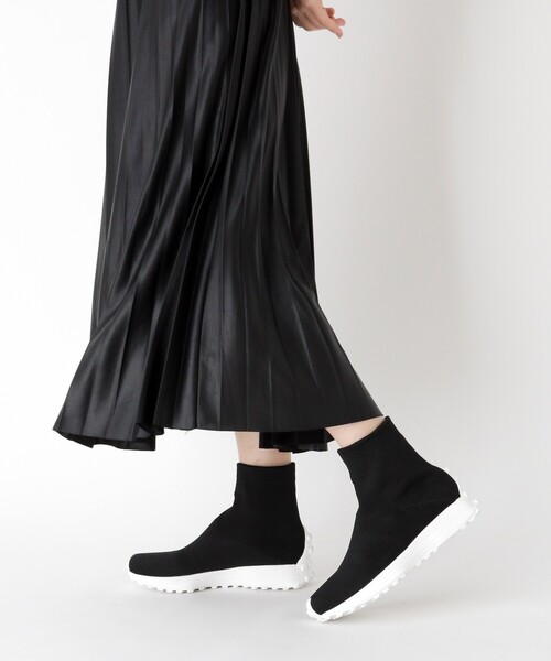 ESPERANZA（エスペランサ）の「◆【KLC BY esp】ハイカットニットスニーカー（スニーカー・レディース・イエロー系2/アイボリー系2/ブラック系2・M/L/LL/S）」の18枚目の写真