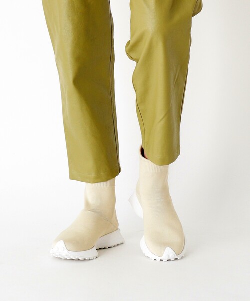 ESPERANZA（エスペランサ）の「◆【KLC BY esp】ハイカットニットスニーカー（スニーカー・レディース・イエロー系2/アイボリー系2/ブラック系2・M/L/LL/S）」の21枚目の写真