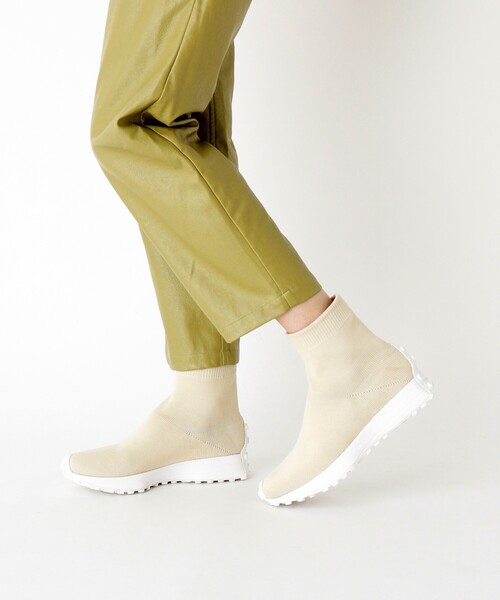 ESPERANZA（エスペランサ）の「◆【KLC BY esp】ハイカットニットスニーカー（スニーカー・レディース・イエロー系2/アイボリー系2/ブラック系2・M/L/LL/S）」の22枚目の写真