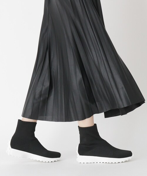 ESPERANZA（エスペランサ）の「◆【KLC BY esp】ハイカットニットスニーカー（スニーカー・レディース・イエロー系2/アイボリー系2/ブラック系2・M/L/LL/S）」の2枚目の写真