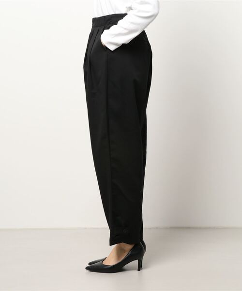 Wefst（ウェスト）の「【Wefst】T/R/puツイル2wayパンツ（その他パンツ・レディース・ブラック/ベージュ系その他/カーキ/グレイッシュベージュ・FREE）」の5枚目の写真