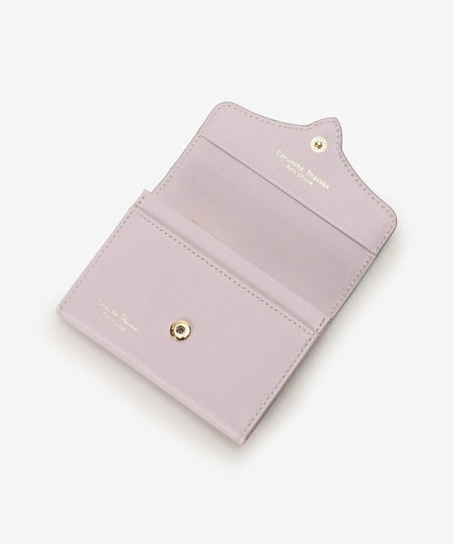 Samantha Thavasa Petit Choice（サマンサタバサ　プチチョイス）の「フロントバックルバイカラー マルチカードケース（名刺入れ・レディース・ピンク/ダークブルー/ワインレッド/ブラウン・FREE）」の11枚目の写真