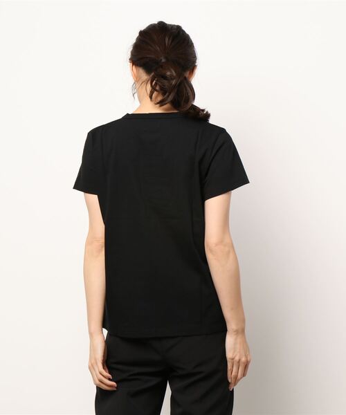 agnes b.(アニエスベー)の「SAE0 TS サラエボハートTシャツ(Tシャツ/カットソー・レディース・ブラック・2/3/1)」の5枚目の写真