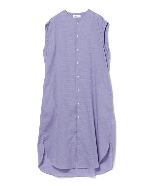 Ray BEAMS(レイビームス)の「GYMPHLEX / ノースリーブ シャツ ドレス(シャツワンピース・レディース・ブルー系その他/ピンク系その他・14)」の14枚目の写真