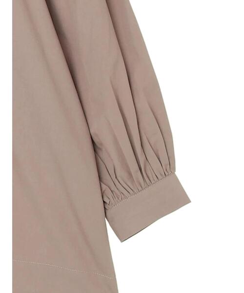 AMERICAN HOLIC（アメリカンホリック）の「ハイネックAラインチュニック（シャツ/ブラウス・レディース・ベージュ/オフホワイト・FREE）」の11枚目の写真