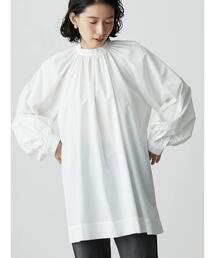 AMERICAN HOLIC | ハイネックAラインチュニック(シャツ/ブラウス)