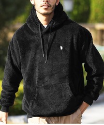 US.POLO ASSN./ユーエスポロアッスン ブランド別注 ボア プルオーバー フーディーパーカー