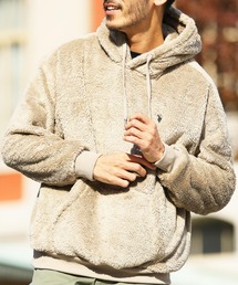 US.POLO ASSN./ユーエスポロアッスン ブランド別注 ボア プルオーバー フーディーパーカー
