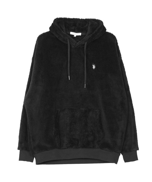 U.S. POLO ASSN.(ユーエスポロアッスン)の「US.POLO ASSN./ユーエスポロアッスン ブランド別注 ボア プルオーバー フーディーパーカー(パーカー・メンズ・ホワイト×ブラック/ブラック×ホワイト/グレー系その他/ブルー系その他・MEDIUM/LARGE)」の12枚目の写真