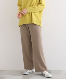 INDIVI（インディヴィ）の「◆【洗える/ウエストゴム】セミワイド リラックスパンツ（その他パンツ）」