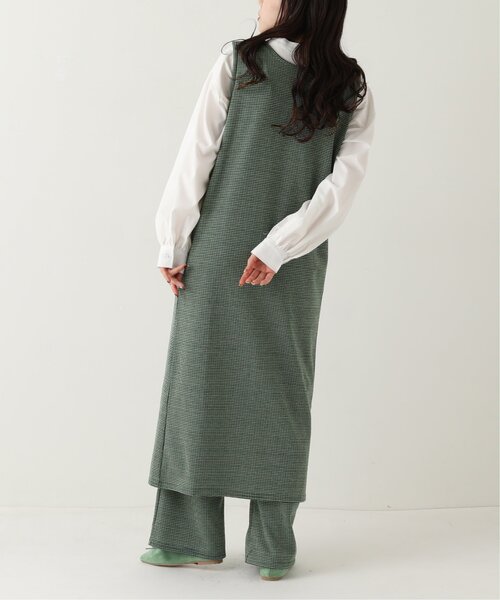 RAY CASSIN（レイカズン）の「レトロチェックJQノースリワンピース（ワンピース・レディース・グレー/イエロー/グリーン・FREE）」の19枚目の写真