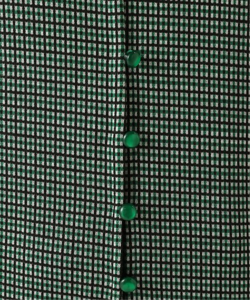 RAY CASSIN（レイカズン）の「レトロチェックJQノースリワンピース（ワンピース・レディース・グレー/イエロー/グリーン・FREE）」の11枚目の写真