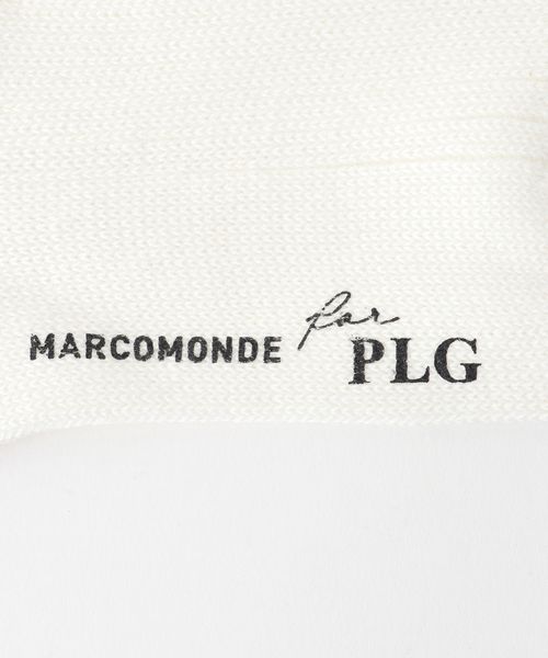 plage（プラージュ）の「【MARCOMONDE/マルコモンド】SP CTN ラインソックス（ソックス/靴下・レディース・ブラック/ベージュ・FREE）」の8枚目の写真