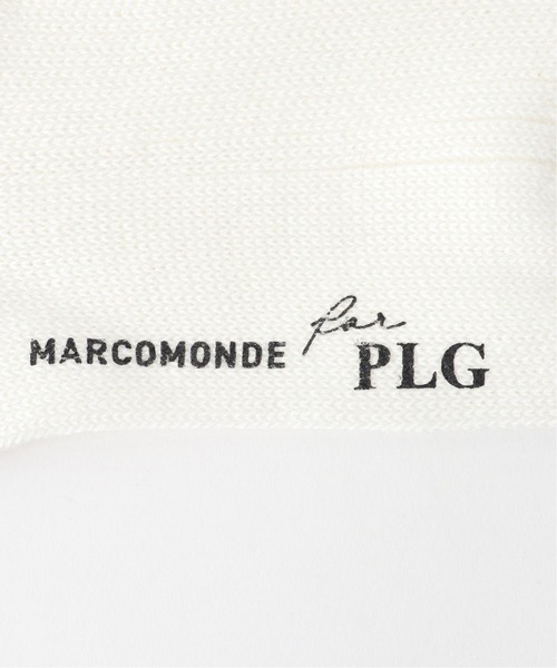 plage（プラージュ）の「【MARCOMONDE/マルコモンド】SP CTN ラインソックス（ソックス/靴下・レディース・ブラック/ベージュ・FREE）」の3枚目の写真