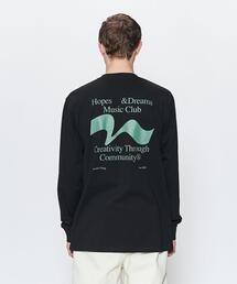 ＜823＞ H&D MUSIC L/S/カットソー