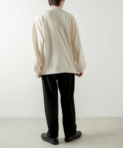 WEGO（ウィゴー）の「WEGO/エンブレムロゴ刺繍プルオーバー（スウェット・メンズ・ナチュラル・MEDIUM/LARGE）」の12枚目の写真