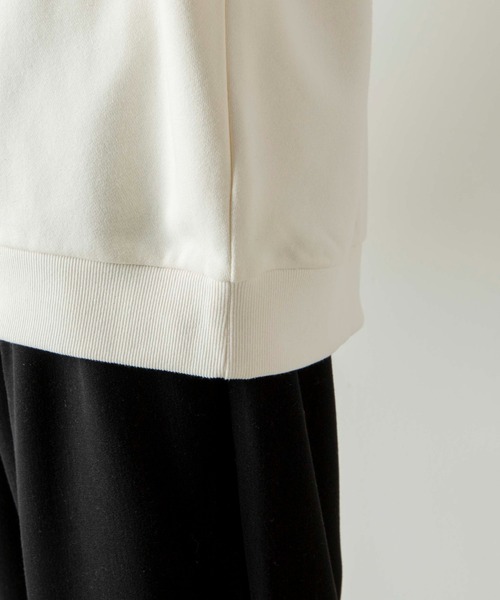 WEGO（ウィゴー）の「WEGO/エンブレムロゴ刺繍プルオーバー（スウェット・メンズ・ナチュラル・MEDIUM/LARGE）」の4枚目の写真