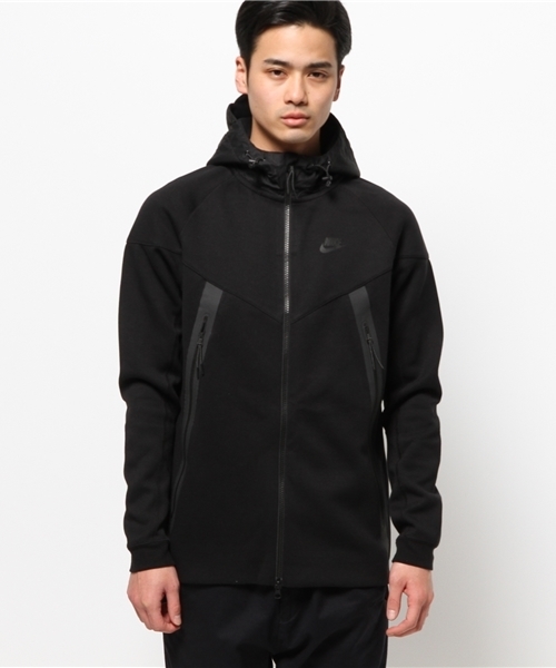 NIKE（ナイキ）の「NIKE TECH FLEECE WR-SUPER HOODY JACKET（ブルゾン・メンズ・グレー/ブラック/ブルー/レッド・LARGE/MEDIUM/SMALL）」の12枚目の写真