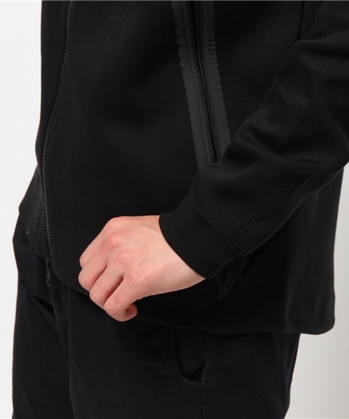 NIKE（ナイキ）の「NIKE TECH FLEECE WR-SUPER HOODY JACKET（ブルゾン・メンズ・グレー/ブラック/ブルー/レッド・LARGE/MEDIUM/SMALL）」の6枚目の写真