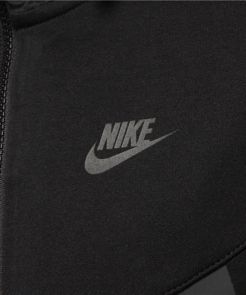 NIKE（ナイキ）の「NIKE TECH FLEECE WR-SUPER HOODY JACKET（ブルゾン・メンズ・グレー/ブラック/ブルー/レッド・LARGE/MEDIUM/SMALL）」の8枚目の写真