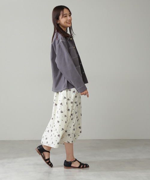 N.（N. Natural Beauty Basic）（エヌエヌナチュラルビューティーベーシック）の「[UNIVERSAL OVERALL]カバーオール（カバーオール・レディース・ホワイト/グレー・FREE）」の13枚目の写真