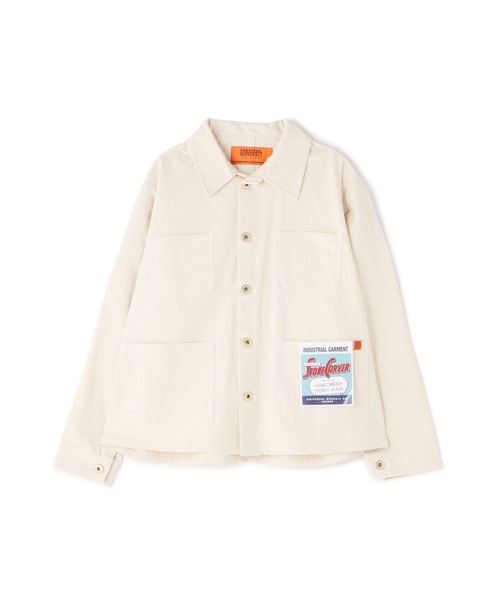 N.（N. Natural Beauty Basic）（エヌエヌナチュラルビューティーベーシック）の「[UNIVERSAL OVERALL]カバーオール（カバーオール・レディース・ホワイト/グレー・FREE）」の3枚目の写真