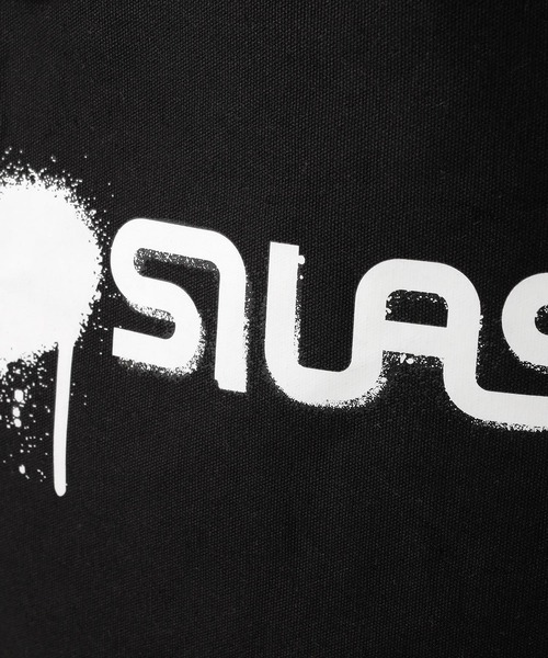 SILAS(サイラス)の「SPRAY LOGO TOTE BAG サイラススプレーロゴトートバッグ(トートバッグ・メンズ・ホワイト/ブラック・ONE SIZE)」の14枚目の写真