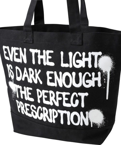 SILAS(サイラス)の「SPRAY LOGO TOTE BAG サイラススプレーロゴトートバッグ(トートバッグ・メンズ・ホワイト/ブラック・ONE SIZE)」の16枚目の写真