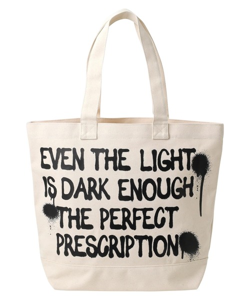 SILAS(サイラス)の「SPRAY LOGO TOTE BAG サイラススプレーロゴトートバッグ(トートバッグ・メンズ・ホワイト/ブラック・ONE SIZE)」の18枚目の写真