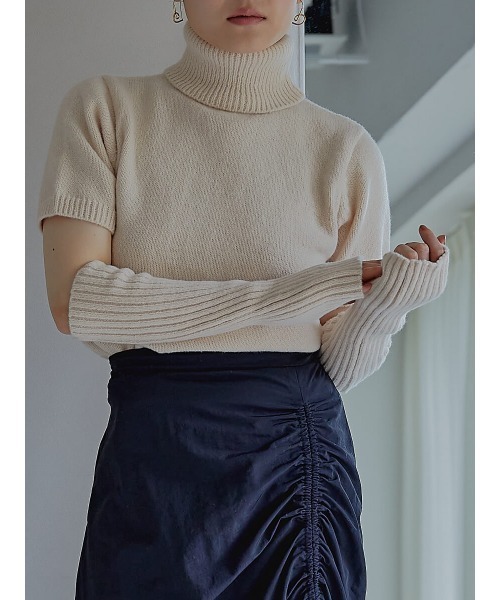 Ayla（アイラ）の「high neck parts knit（ニット/セーター・レディース・ブラック・FREE）」の7枚目の写真