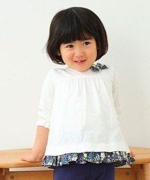 sense of wonder | 7分袖リボンTシャツ(Tシャツ/カットソー)