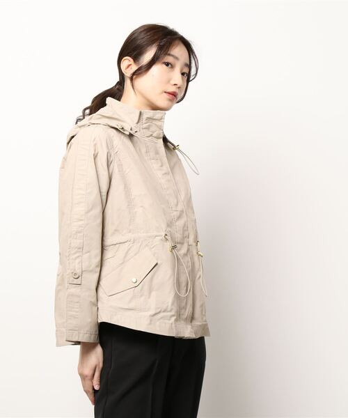 MISCH MASCH（ミッシュマッシュ）の「スプリングモッズコート（モッズコート・レディース・モカ/ネイビー/ベージュ・MEDIUM）」の6枚目の写真