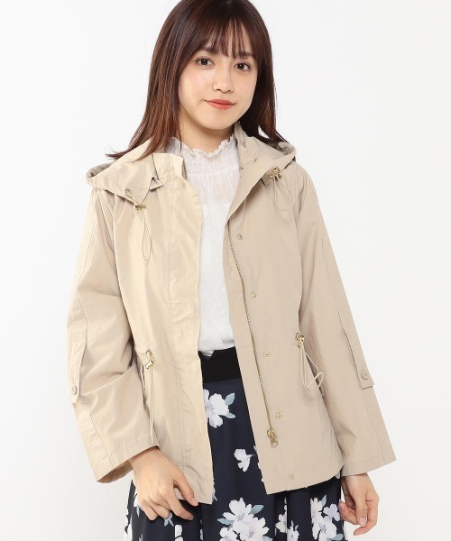MISCH MASCH（ミッシュマッシュ）の「スプリングモッズコート（モッズコート・レディース・モカ/ネイビー/ベージュ・MEDIUM）」の2枚目の写真