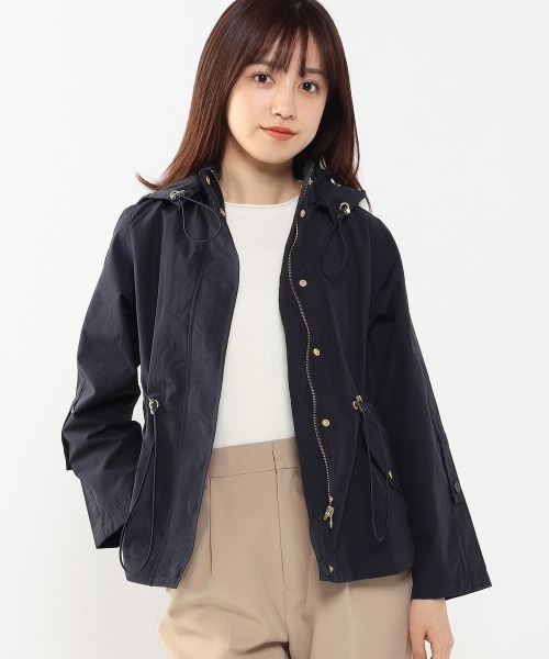 MISCH MASCH（ミッシュマッシュ）の「スプリングモッズコート（モッズコート・レディース・モカ/ネイビー/ベージュ・MEDIUM）」の3枚目の写真