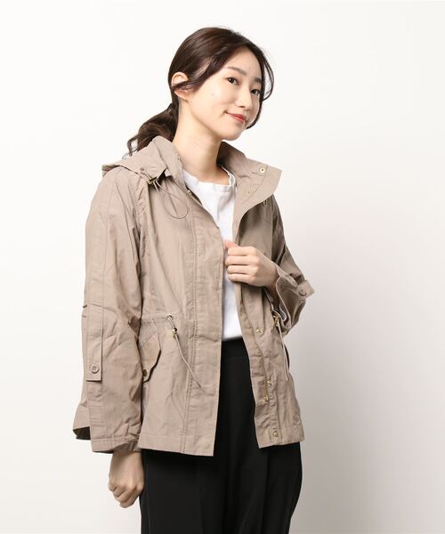 MISCH MASCH（ミッシュマッシュ）の「スプリングモッズコート（モッズコート・レディース・モカ/ネイビー/ベージュ・MEDIUM）」の16枚目の写真
