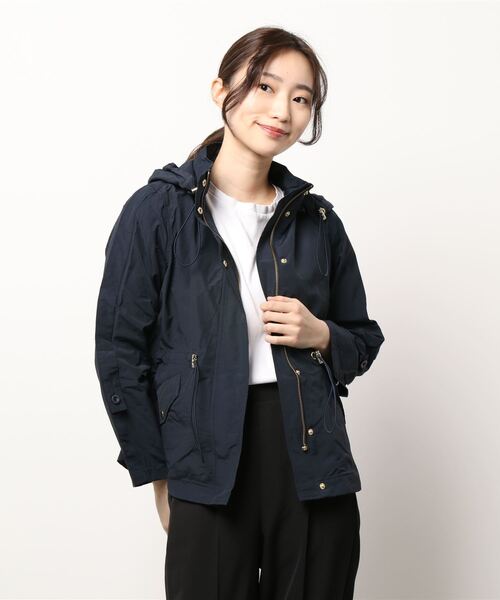 MISCH MASCH（ミッシュマッシュ）の「スプリングモッズコート（モッズコート・レディース・モカ/ネイビー/ベージュ・MEDIUM）」の18枚目の写真