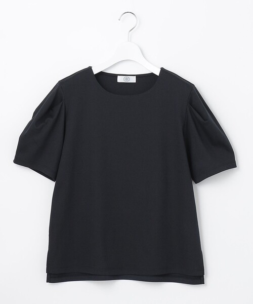 J.PRESS(ジェイプレス)の「【接触冷感・UVケア・消臭】スムースジャージー カットソー(Tシャツ/カットソー・レディース・スモーキーグリーン系/ホワイト系/ネイビー系/ベージュ系・LARGE/MEDIUM)」の13枚目の写真