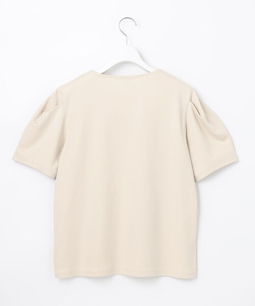 J.PRESS(ジェイプレス)の「【接触冷感・UVケア・消臭】スムースジャージー カットソー(Tシャツ/カットソー・レディース・スモーキーグリーン系/ホワイト系/ネイビー系/ベージュ系・LARGE/MEDIUM)」の16枚目の写真