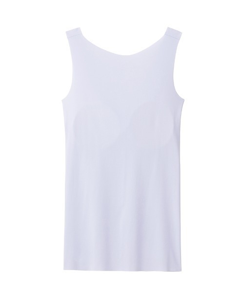 GUNZE（グンゼ）の「KIREILABO/キレイラボ パッド付きラン型インナー 縫い目がなくて低刺激＆ひんやり接触冷感（インナーウェア/肌着・レディース・スモークピンク/ブラック/サックスブルー/ベージュ系その他/ブルーグリーン・LARGE/MEDIUM/X-LARGE）」の7枚目の写真