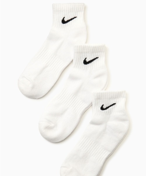 NIKE(ナイキ)の「(NIKE)ソックス3P(ソックス/靴下・レディース・ブラック/ホワイト・FREE)」の2枚目の写真