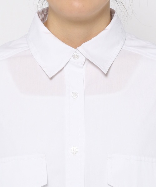 PAGEBOY（ページボーイ）の「CORE / スリーブレイヤードシャツ（シャツ/ブラウス・レディース・オフホワイト/ピンク・FREE）」の17枚目の写真