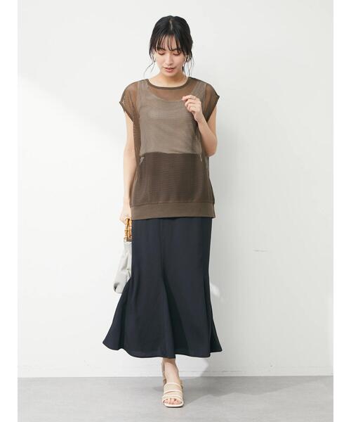 Green　Parks（グリーンパークス）の「キトゥンチュールサンダル（サンダル・レディース・アイボリー/モカ/ピンク・S/M/L/XL/XS）」の6枚目の写真