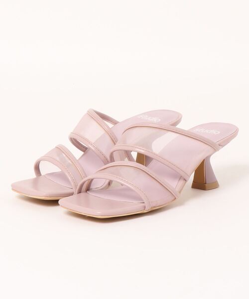 Green　Parks（グリーンパークス）の「キトゥンチュールサンダル（サンダル・レディース・アイボリー/モカ/ピンク・S/M/L/XL/XS）」の13枚目の写真