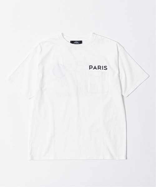 PARIS SAINT-GERMAIN(パリサンジェルマン)の「【Paris Saint-Germain】ステッカーロゴプリント Tシャツ(Tシャツ/カットソー・メンズ・ブラック/ホワイト・MEDIUM/LARGE/FREE/SMALL)」の3枚目の写真