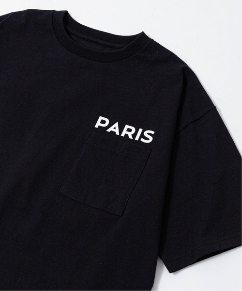 PARIS SAINT-GERMAIN(パリサンジェルマン)の「【Paris Saint-Germain】ステッカーロゴプリント Tシャツ(Tシャツ/カットソー・メンズ・ブラック/ホワイト・MEDIUM/LARGE/FREE/SMALL)」の7枚目の写真